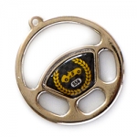 Chav. Medalha ou Pingente COD 556 - Volante de Carro - resina 1 lado