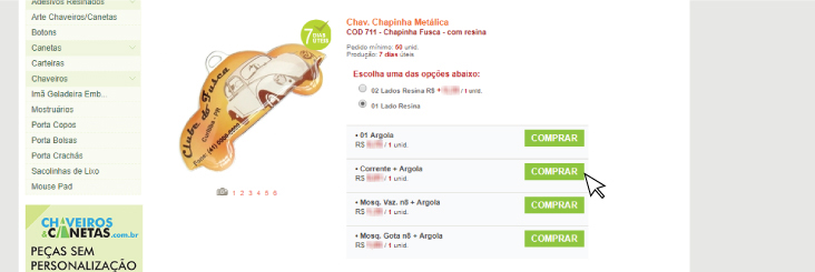 como comprar no site