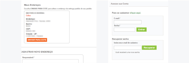 como comprar no site