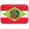 adesivo resinado bandeira santa catarina