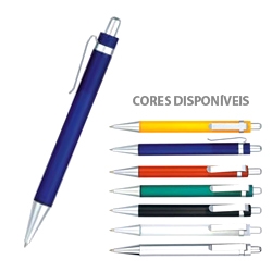 Canetas Plasticas COD GH-2974 - Caneta plstica - Com Impresso