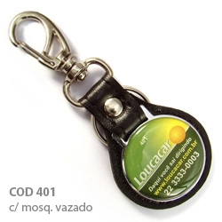 Chav. Couro Sinttico COD 401 - Couro Sinttico - resina frente