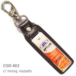 Chav. Couro Sinttico COD 403 - Couro Sinttico - resina frente