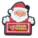 Chav. Emborrachados Colors P033 - Papai Noel 1 - Resina 01 lado