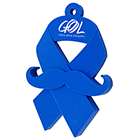 Chav. Emborrachados Colors P056 - Novembro Azul - Impresso Tampogrfica 1 Cor - 250 Unidades