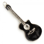 Chav. Medalha ou Pingente COD 524 - Guitarra - resina 1 lado