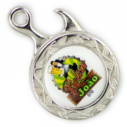 Chav. Medalha ou Pingente COD 570 - Abridor Pet - resina 1 lado