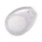 Emborrachados 200  Brc/Trans-M-LO-Chaveiro Emborrachado - Branco Transparente